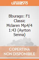 Bburago: F1 Classic Mclaren Mp4/4 1:43 (Ayrton Senna) giochi