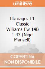 Bburago: F1 Classic Williams Fw 14B 1:43 (Nigel Mansell) giochi