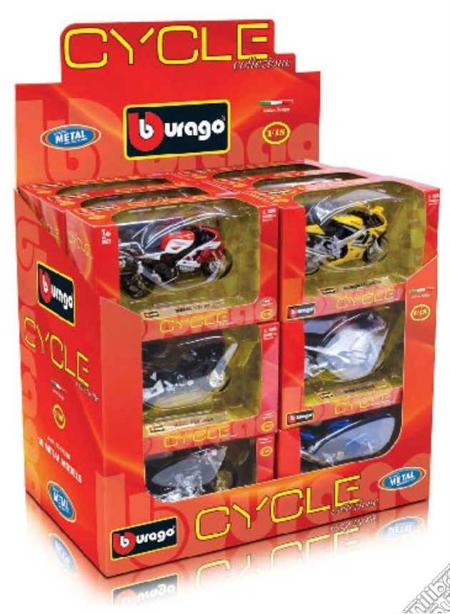 Bburago - Modellino - Cycle 1:18  gioco