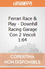 Ferrari Race & Play - Downhill Racing Garage Con 2 Veicoli 1:64 gioco
