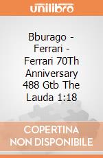 Bburago - Ferrari - Ferrari 70Th Anniversary 488 Gtb The Lauda 1:18 gioco di Bburago