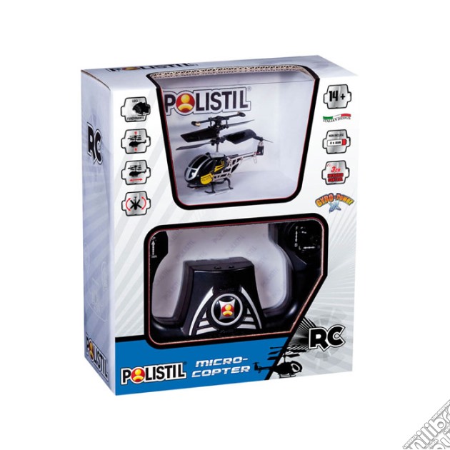 Polistil - Elicottero Micro Copter 8 Cm Con Radiocomando gioco di Polistil