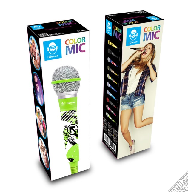 IDance Clm1 - Microfono Verde gioco di IDance