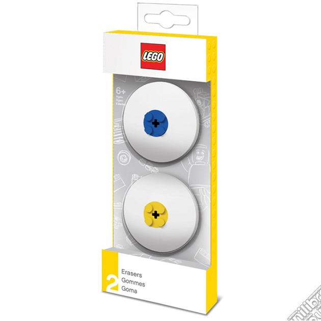 Lego - Blue & Yellow (Set Gomme Da Cancellare) gioco di Lego