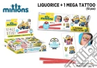 Minions - Liquirizie + Tattoo - Espositore 12 Pz gioco di Dynit