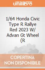 1/64 Honda Civic Type R Rallye Red 2023 W/ Advan Gt Wheel (R giochi