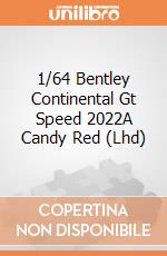 1/64 Bentley Continental Gt Speed 2022A Candy Red (Lhd) giochi