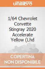1/64 Chevrolet Corvette Stingray 2020 Accelerate Yellow (Lhd giochi