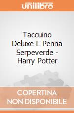 Taccuino Deluxe E Penna Serpeverde - Harry Potter giochi