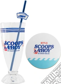 Stranger Things: Cinereplicas - Scoops Ahoy (Bicchiere + Cannuccia) giochi