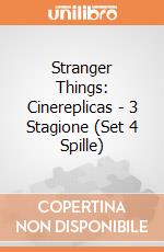 Stranger Things: Cinereplicas - 3 Stagione (Set 4 Spille) giochi