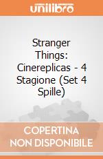 Stranger Things: Cinereplicas - 4 Stagione (Set 4 Spille) giochi