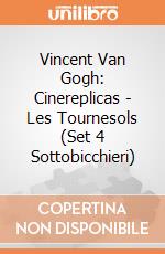 Vincent Van Gogh: Cinereplicas - Les Tournesols (Set 4 Sottobicchieri) giochi
