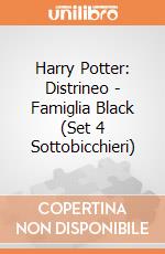 Harry Potter: Distrineo - Famiglia Black (Set 4 Sottobicchieri) giochi