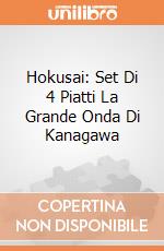Hokusai: Set Di 4 Piatti La Grande Onda Di Kanagawa giochi