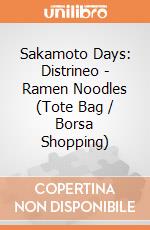 Sakamoto Days: Distrineo - Ramen Noodles (Tote Bag / Borsa Shopping) giochi