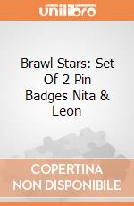 Brawl Stars: Set Of 2 Pin Badges Nita & Leon giochi