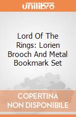 Lord Of The Rings: Lorien Brooch And Metal Bookmark Set giochi