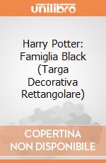 Harry Potter: Famiglia Black (Targa Decorativa Rettangolare) giochi