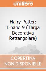 Harry Potter: Binario 9 (Targa Decorativa Rettangolare) giochi