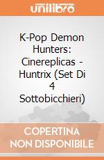 K-Pop Demon Hunters: Cinereplicas - Huntrix (Set Di 4 Sottobicchieri) giochi