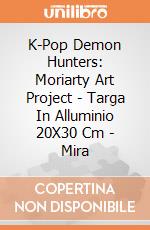 K-Pop Demon Hunters: Moriarty Art Project - Targa In Alluminio 20X30 Cm - Mira giochi