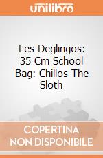 Les Deglingos: 35 Cm School Bag: Chillos The Sloth giochi