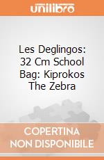 Les Deglingos: 32 Cm School Bag: Kiprokos The Zebra giochi