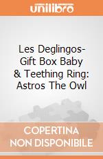 Les Deglingos- Gift Box Baby & Teething Ring: Astros The Owl giochi