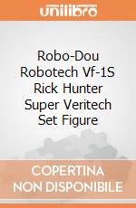 Robo-Dou Robotech Vf-1S Rick Hunter Super Veritech Set Figure giochi
