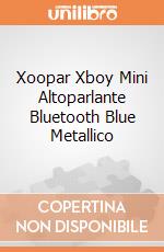 Xoopar Xboy Mini Altoparlante Bluetooth Blue Metallico gioco