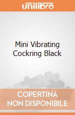 Mini Vibrating Cockring Black gioco