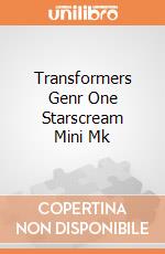 Transformers Genr One Starscream Mini Mk giochi