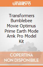 Transformers Bumblebee Movie Optimus Prime Earth Mode Amk Pro Model Kit giochi