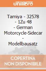 Tamiya - 32578 - 1Zu 48 - German Motorcycle-Sidecar - Modellbausatz gioco