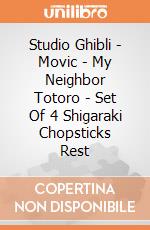 Studio Ghibli - Movic - My Neighbor Totoro - Set Of 4 Shigaraki Chopsticks Rest giochi