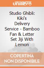 Studio Ghibli: Kiki's Delivery Service - Bamboo Fan & Letter Set Jiji With Lemon giochi