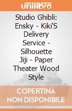Studio Ghibli: Ensky - Kiki'S Delivery Service - Silhouette Jiji  - Paper Theater Wood Style giochi