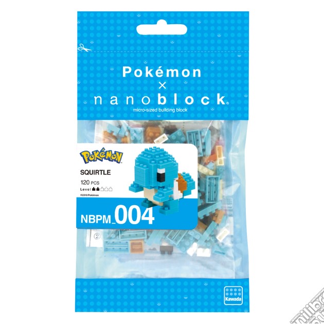 Nanoblock Nb-Pm-004 - Pokemon Series - Squirtle gioco di Nanoblock