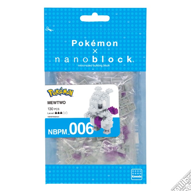 Nanoblock Nb-Pm-006 - Pokemon Series - Mewtwo gioco di Nanoblock