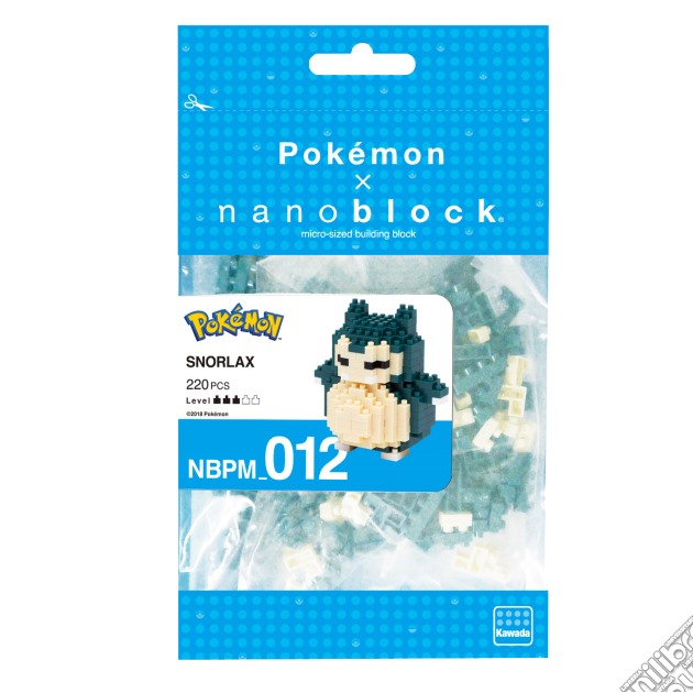 Nanoblock: Nb-Pm-012 - Pokemon Series - Snorlax gioco di Nanoblock