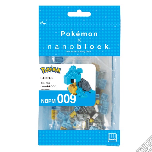 Nanoblock Nb-Pm-009 - Pokemon Series - Lapras gioco di Nanoblock