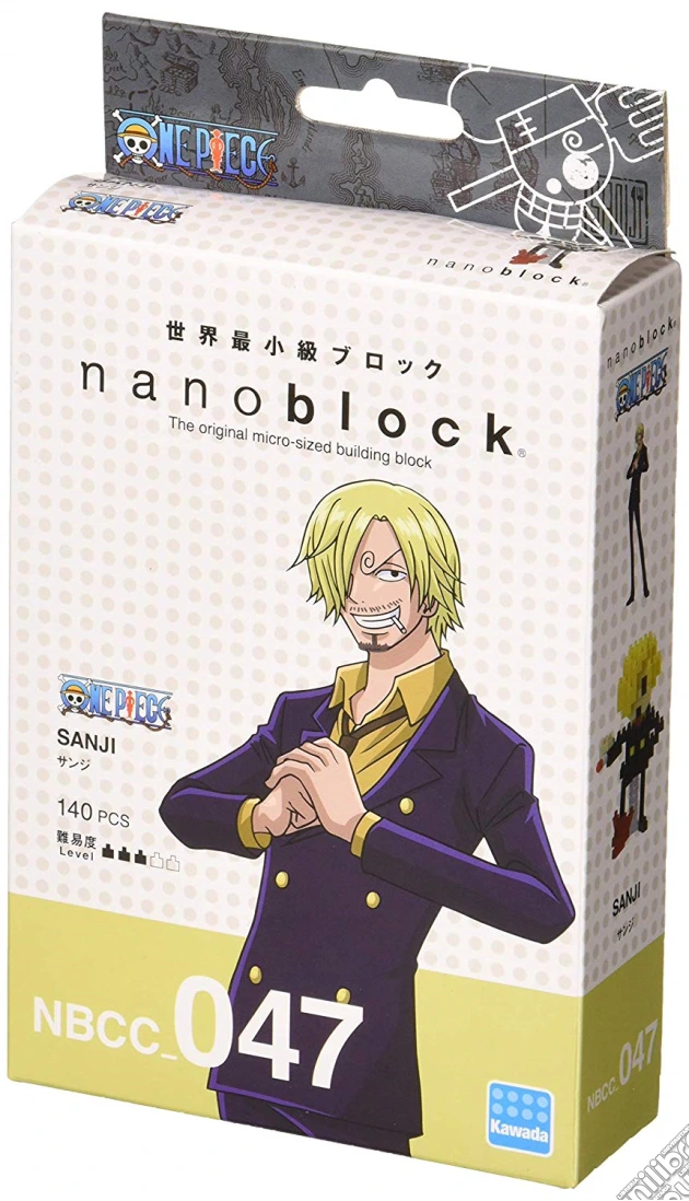 Nanoblock: One Piece Series - Sanji gioco
