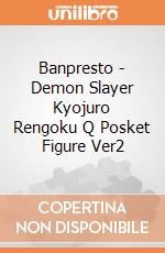 Banpresto - Demon Slayer Kyojuro Rengoku Q Posket Figure Ver2 gioco
