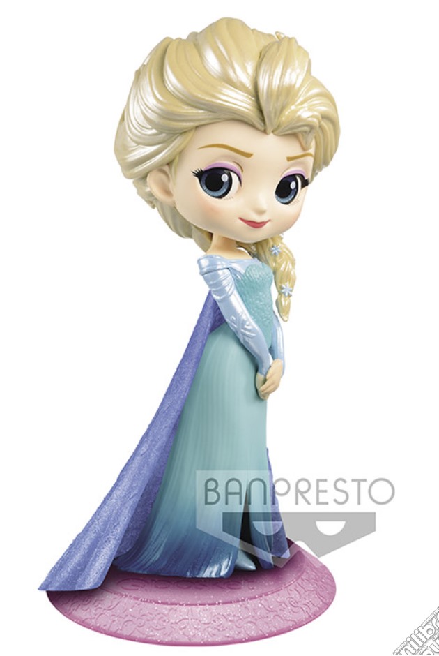 Disney: Elsa - Glitter Line - Q Posket - 14 Cm gioco di FIGU