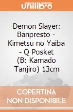 Demon Slayer: Banpresto - Kimetsu no Yaiba - Q Posket (B: Kamado Tanjiro) 13cm giochi
