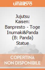 Jujutsu Kaisen: Banpresto - Toge Inumaki&Panda (B: Panda) Statue gioco