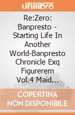 Re:Zero: Banpresto - Starting Life In Another World-Banpresto Chronicle Exq Figurerem Vol.4 Maid Armour Ver. gioco