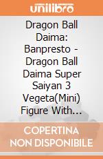 Dragon Ball Daima: Banpresto - Dragon Ball Daima Super Saiyan 3 Vegeta(Mini) Figure With Panel giochi