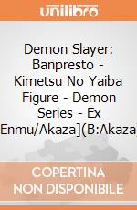 Demon Slayer: Banpresto - Kimetsu No Yaiba Figure - Demon Series - Ex [Enmu/Akaza](B:Akaza) giochi